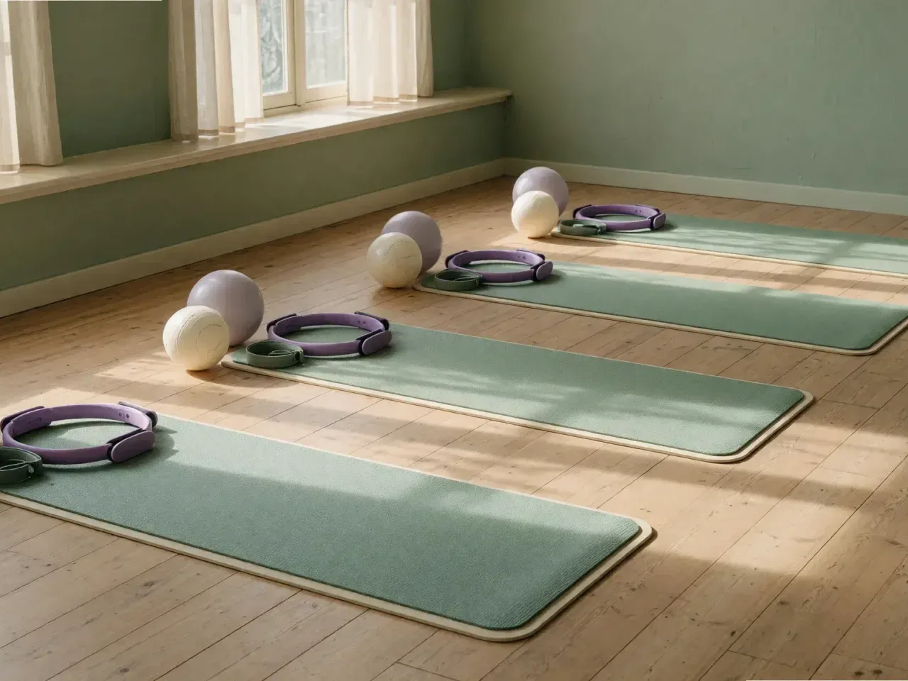 Ambiente de pilates (imagen ilustrativa)